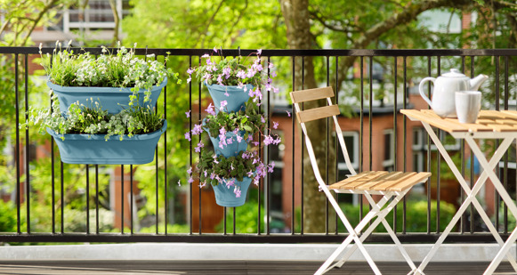 Aanhankelijk weekend logica Bloempot voor balkon kopen? Koop online of in de winkel!
