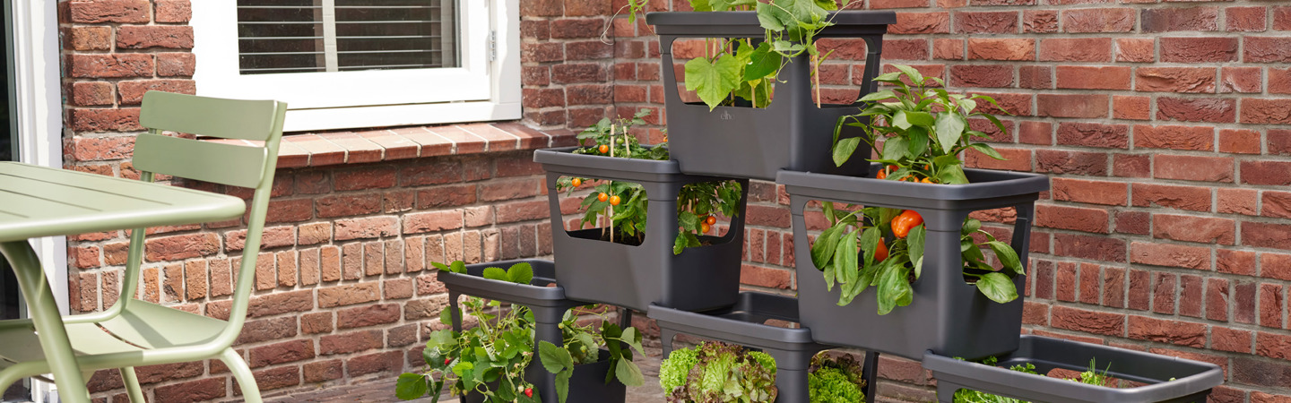 Stack & grow la parete “tetris” ottimale per coltivare verdure e frutta